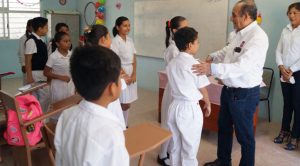 El Alcalde de Poza Rica dijo que las niñas y los niños son el principal motor del trabajo de las autoridades