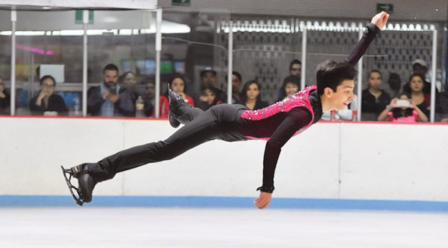 Entrevista con Donovan Castillo, el campeón mexicano sobre hielo