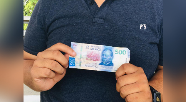 Estafan con billetes falsos de 500 pesos en Poza Rica
