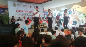 Feria de seguridad en Filomeno Mata