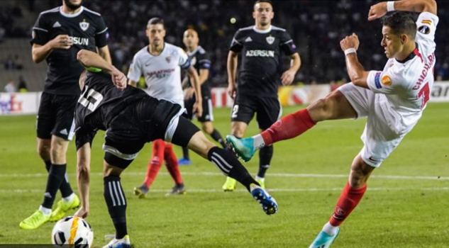 VIDEO: ¡Golazo del Chicharito con Sevilla en Europa League!
