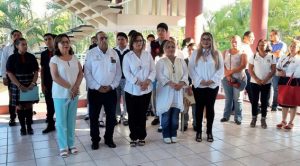 Inauguran exposición de los Símbolos Patrios en Poza Rica
