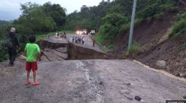 La falla geológica que dejó "incomunicada" a Honduras con Guatemala y El Salvador