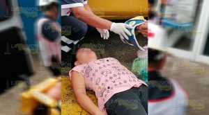 Mujer herida tras ser atropellada sobre la avenida Puebla en Poza Rica Mujer herida tras ser atropellada sobre la avenida Puebla en Poza Rica