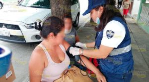 Mujeres heridas en aparatoso choque en la colonia Tajín de Poza Rica Mujeres heridas en aparatoso choque en la colonia Tajín de Poza Rica