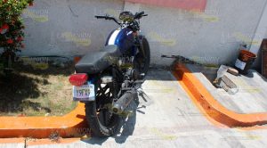 Pareja en motocicleta se lesionan tras derrapar en la comunidad de Plan de Ayala de Tihuatlán Pareja en motocicleta se lesionan tras derrapar en Tihuatlán