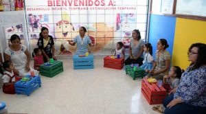 Refuerzan acciones en módulo de desarrollo infantil temprana en Papantla