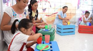 Refuerzan acciones en módulo de desarrollo infantil temprana en Papantla