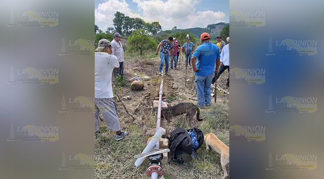 Rehabilitan los sistemas de agua en comunidades de Tihuatlán