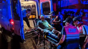 Taxiste embiste a menor de edad en la federal Álamo-Alazán