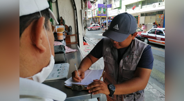Trabajadores sin seguridad social en Tuxpan
