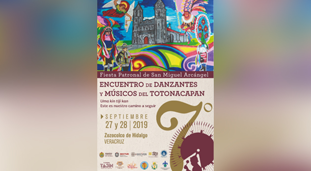 Zozocolco de Hidalgo, sede del 7.º Encuentro de Danzantes y Músicos del Totonacapan
