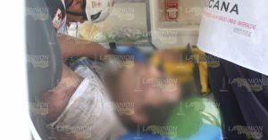 Siete estudiantes gravemente heridos en volcadura sobre la carretera Poza Rica-Cazones