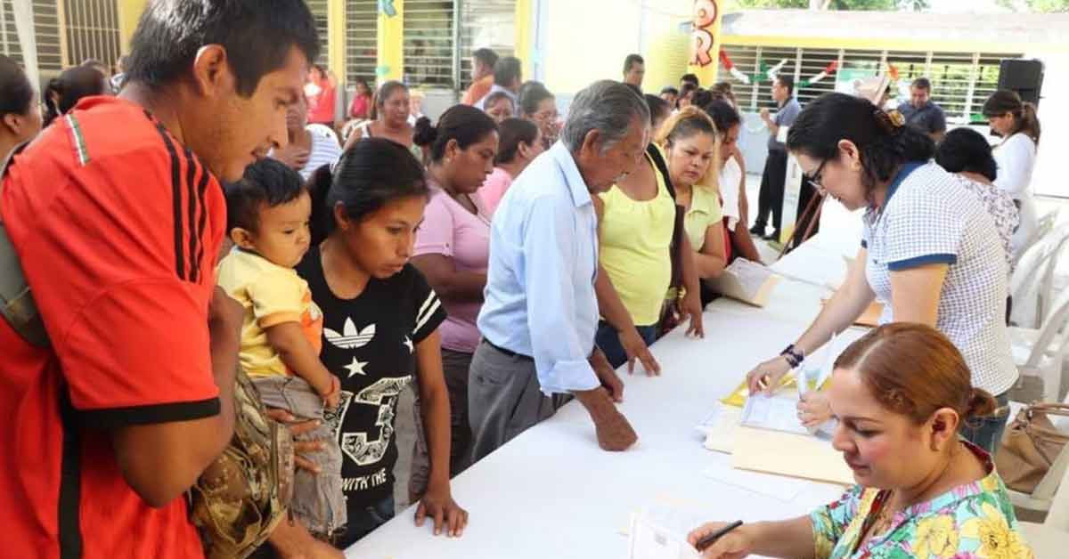 En la localidad de Zapotalillo se hizo entrega de registros extemporáneos: RC