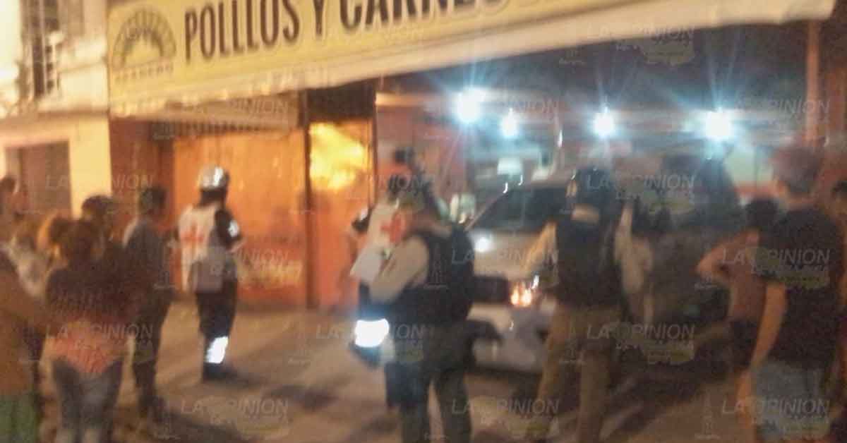 Muere al caer de un segundo piso, en Pánuco