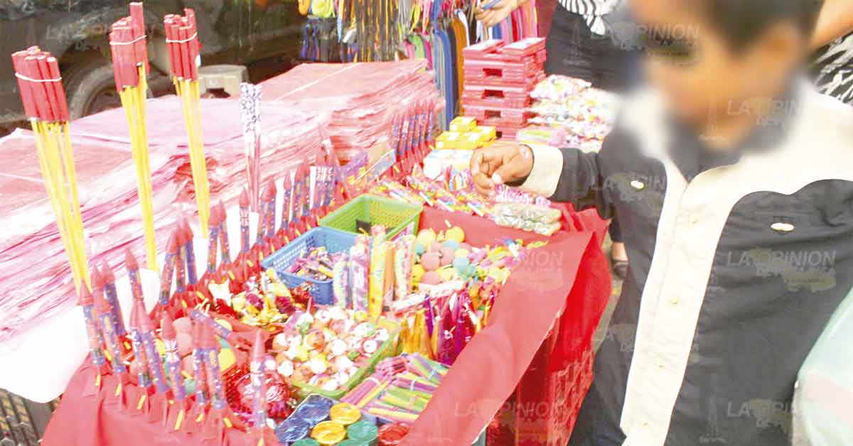 Sin permisos para venta de pirotecnia en Poza Rica