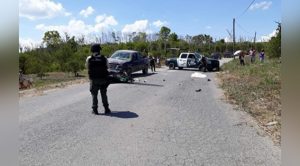 ¡Fatídico choque! en la carretera estatal Álamo-Castillo de Teayo