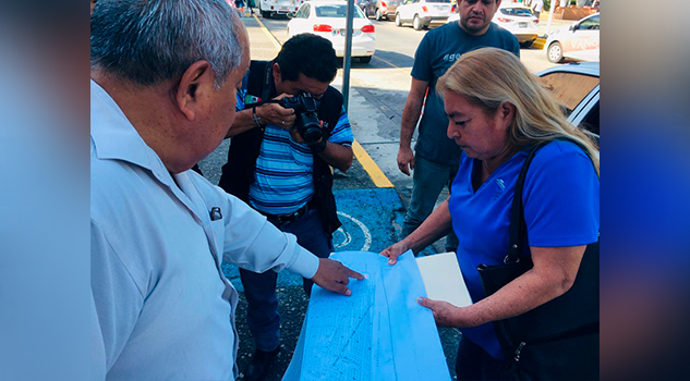 Mujer en huelga de hambre porque la quieren despojar de un terreno