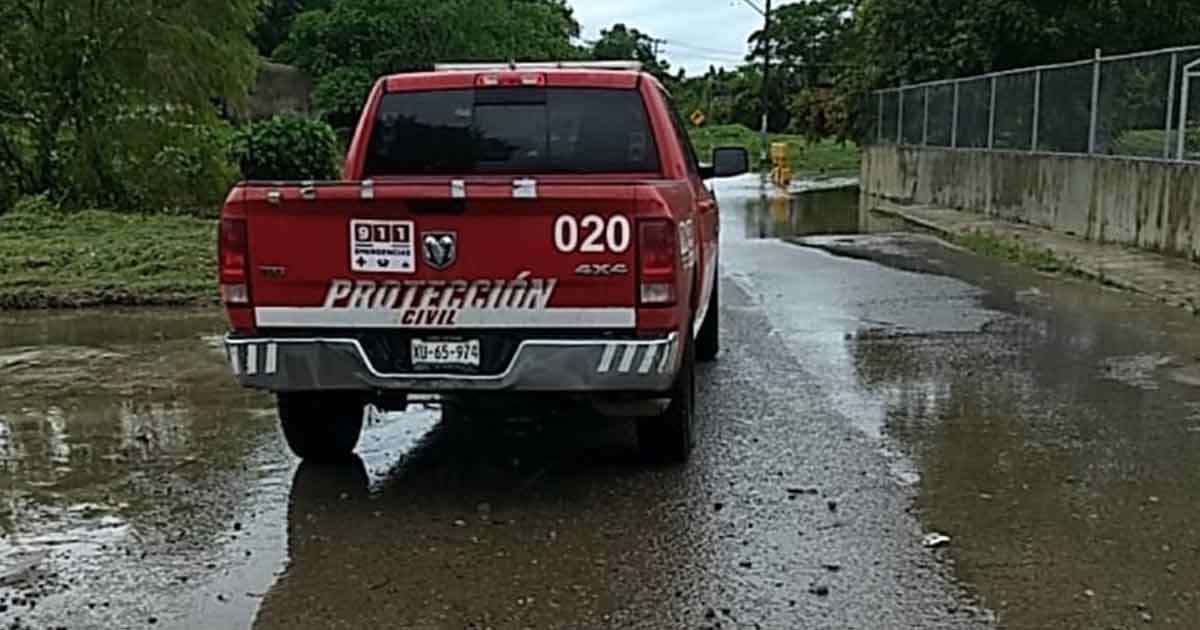 Reporte preliminar por lluvias fuertes derivadas del Frente Frío No. 5 y el Disturbio 96L