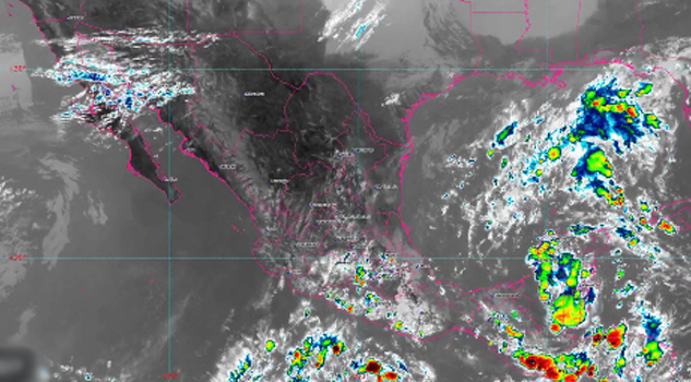Alertan por fuertes lluvias, rayos y heladas en estos estados