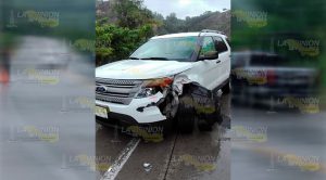 Aparatoso accidente sobre el bulevar Tajín de Papantla Aparatoso accidente sobre el bulevar Tajín de Papantla