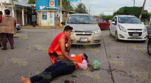 Atropelló a una mujer en la colonia Revolución en Poza Rica