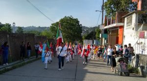 Conmemoran Día de las Naciones Unidas con vistoso desfile en la Petromex