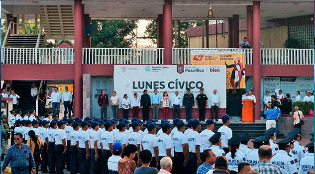 Conmemoran autoridades de Poza Rica vida y obra de Belisario Domínguez
