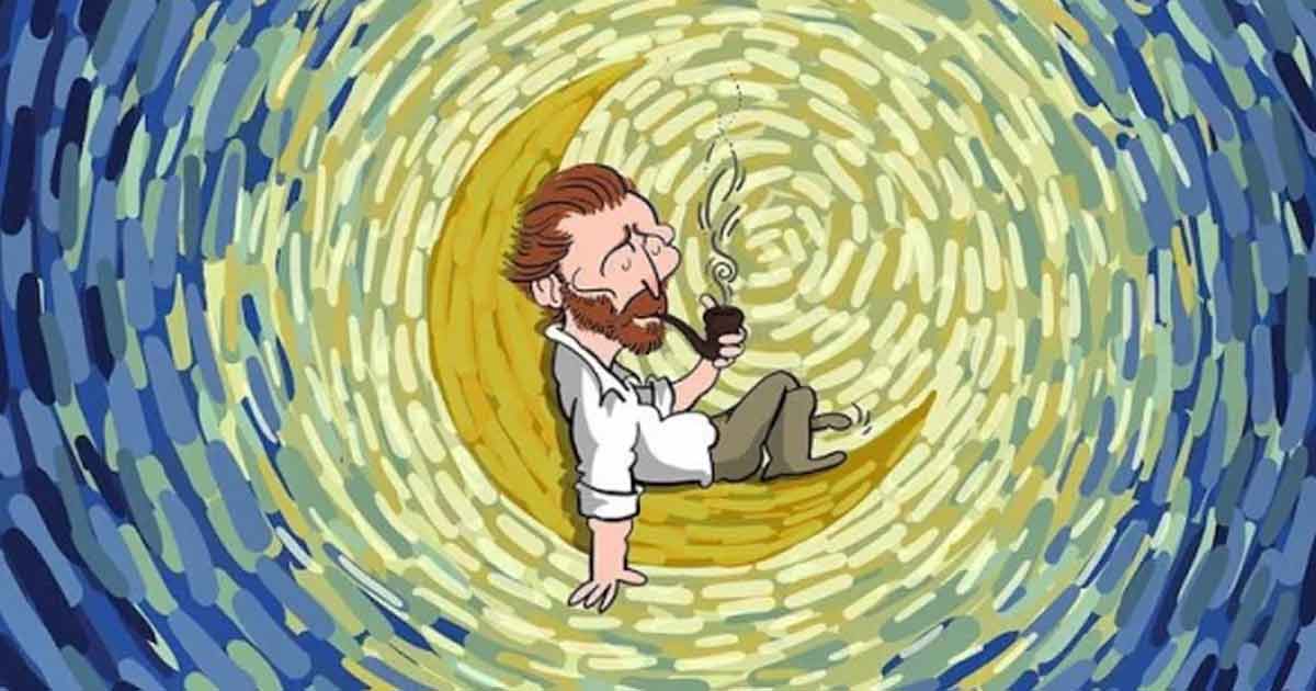Un ilustrador recrea la vida de Van Gogh con un cómic lleno de color