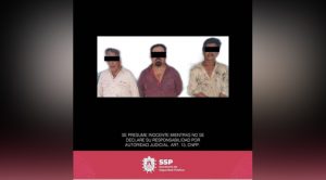 Detienen a tres hombres en Martínez de la Torre, traían un arsenal