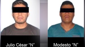Detienen a cuatro sujetos por portar armas de fuego