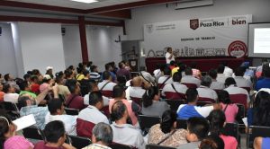 El gobierno de Poza Rica llevó a cabo el curso de capacitación dirigido a Comerciantes Ambulantes y Semifijos, con venta de comida