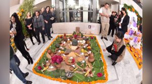 En el Congreso, muestra de altares por el Día de Muertos