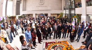 En el Congreso, muestra de altares por el Día de Muertos