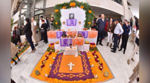 En el Congreso, muestra de altares por el Día de Muertos