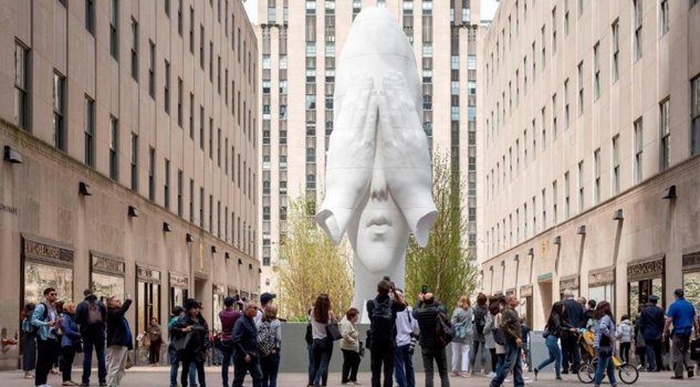 Escultura de Jaume Plensa más fotografiada en NY llega a la CDMX