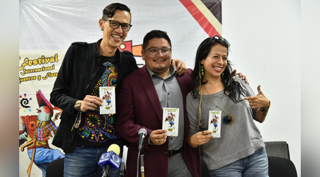 Invita diputado Rubén Ríos al 7° Festival Internacional Cuentos y Flores