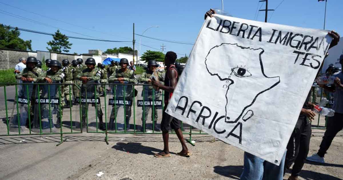 Nueva caravana de migrantes avanza de Chiapas a EU