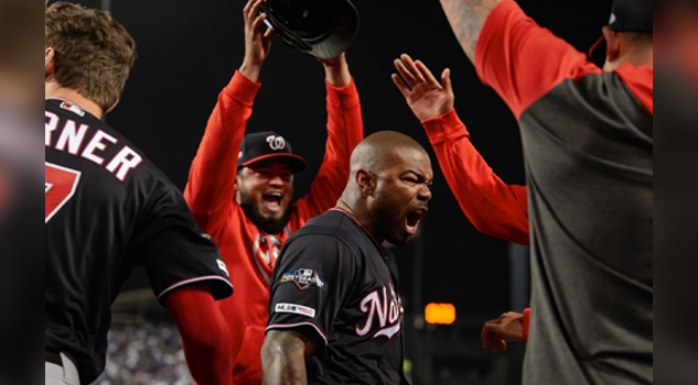 ¡Grand Slam de Kendrick (VIDEO)! Nacionales eliminan a Dodgers y van a Serie de Campeonato