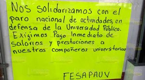 Personal de Talleres Libres de Arte UV en Papantla, se suman a paro nacional Personal de Talleres Libres de Arte UV en Papantla, se suman a paro nacional