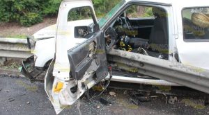 Se amputa la pierna en accidente automovilístico en la autopista Totomoxtle Se amputa la pierna en accidente automovilístico en la autopista Totomoxtle
