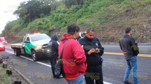 Se amputa la pierna en accidente automovilístico en la autopista Totomoxtle Se amputa la pierna en accidente automovilístico en la autopista Totomoxtle