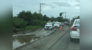 Tráfico lento en la vía Coatzintla-Poza Rica