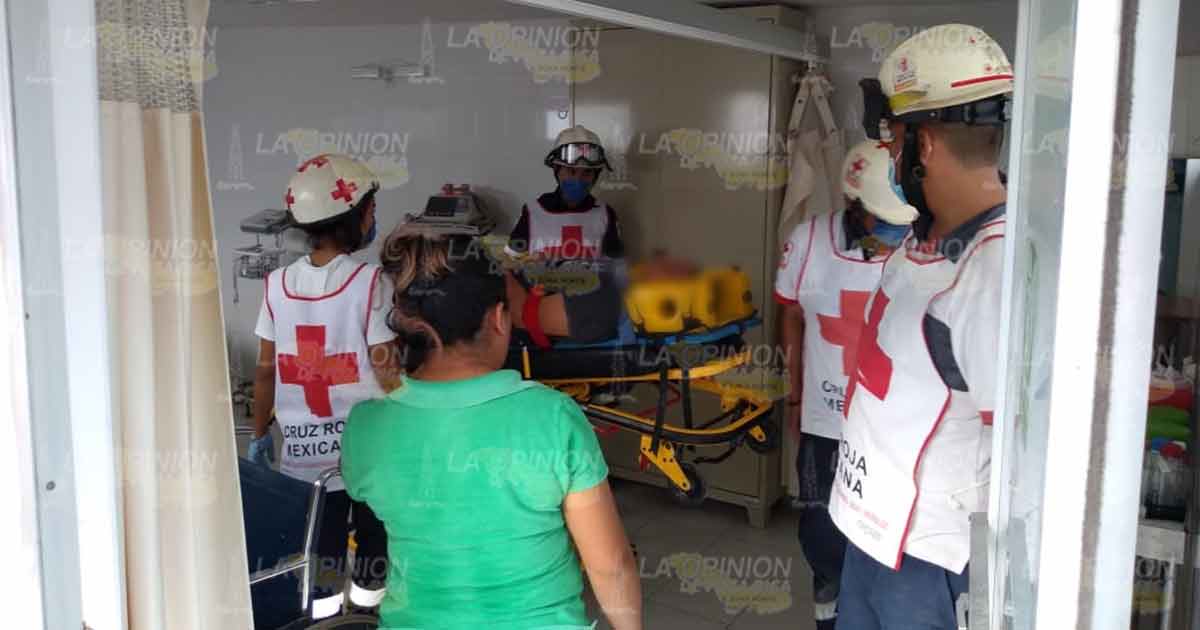 ¡Se accidenta obrero en la INDUMESA!