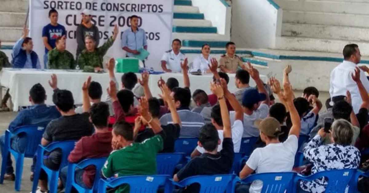 Alistan sorteo para Servicio Militar Nacional 2020