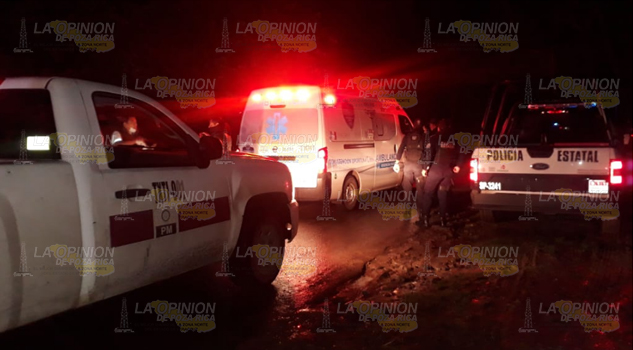 Baleado en Tihuatlán