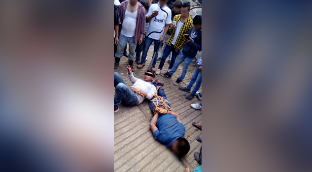 Detienen, amarran y golpean a rateros en La Perla