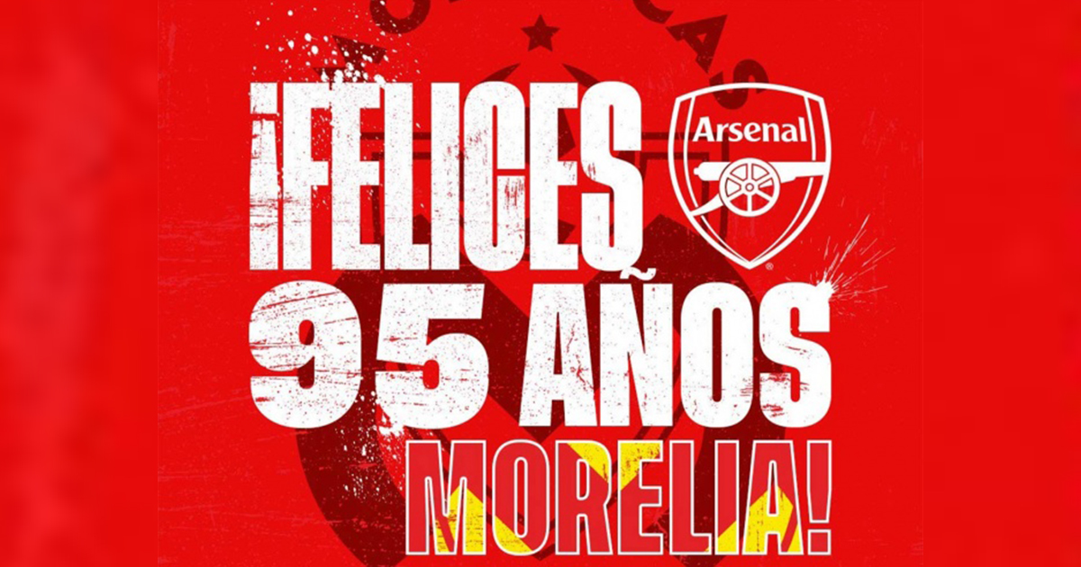 Al Arsenal no le fue bien al felicitar a Monarcas