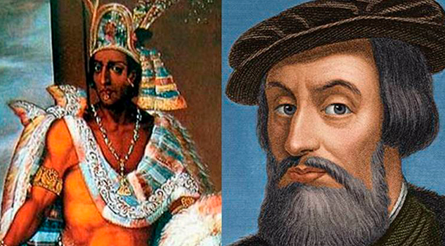 Descendientes de Moctezuma y Cortés se dan la mano a 500 años de la Conquista