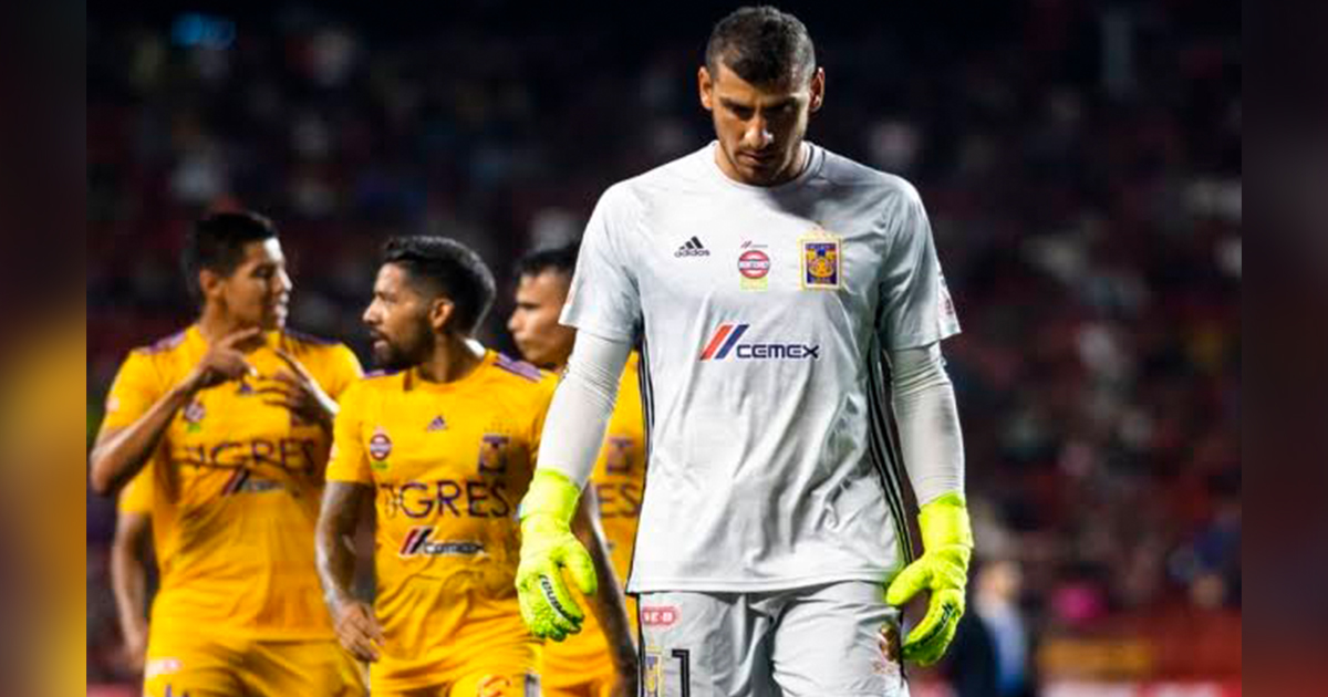 Tigres: Nahuel Guzmán es baja de 10 a 15 días por lesión